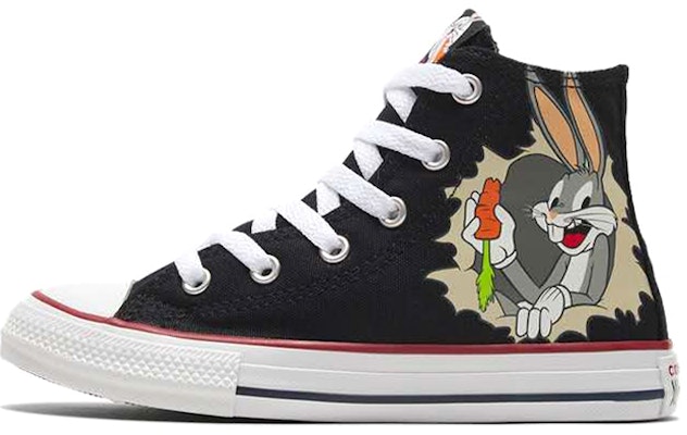 (JR) Converse Bugs Bunny x Chuck Taylor All Star Big 'Hitam' 369228C Buy (JR) Converse Bugs Bunny x Chuck Taylor All Star Big 'Hitam' 369228C