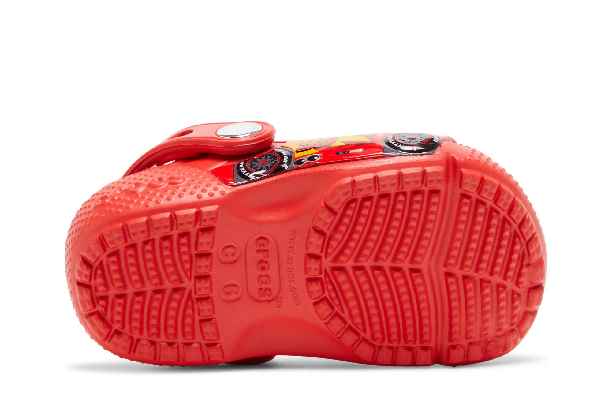 Shop (JR) Cars x Crocs Classic Clog 'Fun Lab - Lightning McQueen' - Clog Kereta McQueen 204116-8C1