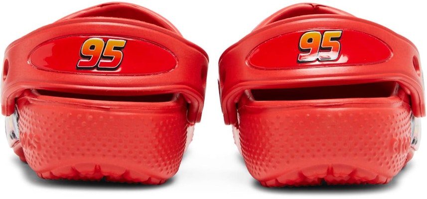 (JR) Cars x Crocs Classic Clog 'Fun Lab - Lightning McQueen' - Clog Kereta McQueen 204116-8C1 Details for (JR) Cars x Crocs Classic Clog 'Fun Lab - Lightning McQueen' - Clog Kereta McQueen 204116-8C1