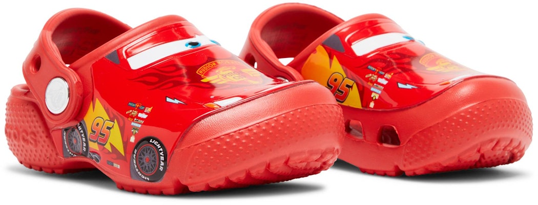 (JR) Cars x Crocs Classic Clog 'Fun Lab - Lightning McQueen' - Clog Kereta McQueen 204116-8C1 Cheap (JR) Cars x Crocs Classic Clog 'Fun Lab - Lightning McQueen' - Clog Kereta McQueen 204116-8C1