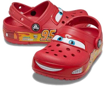 (JR) Kereta x Crocs Klusik 'Lightning McQueen' Clog 209381-610 Shop (JR) Kereta x Crocs Klusik 'Lightning McQueen' Clog 209381-610