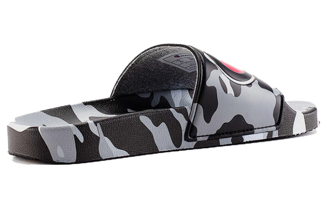 Lookbook (JR) Champion IPO Camo Slide ''Nero Bianco'' CP100460Y