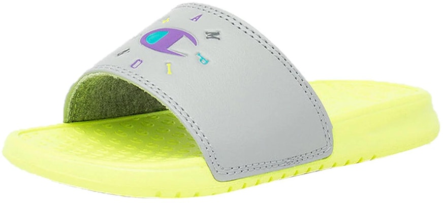 (Youth) Champion Super Slide 'Circular - Stone Yellow' CP101095P Order (Youth) Champion Super Slide 'Circular - Stone Yellow' CP101095P