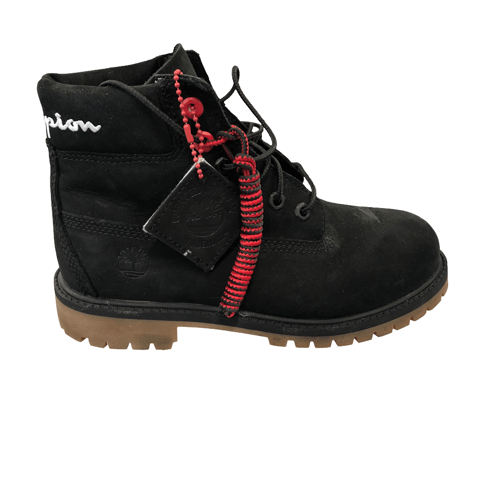 Buy (JR) Champion x Timberland 6 Inci 'Hitam' TB0A1UFD