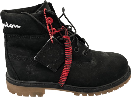 (JR) Champion x Timberland 6 Inci 'Hitam' TB0A1UFD Buy (JR) Champion x Timberland 6 Inci 'Hitam' TB0A1UFD