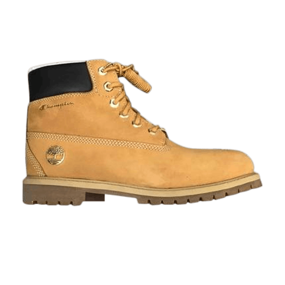 (Youth) Champion x Timberland 6 Inch Premium Shearling 'Wheat Nubuck' TB0A1UCU-231