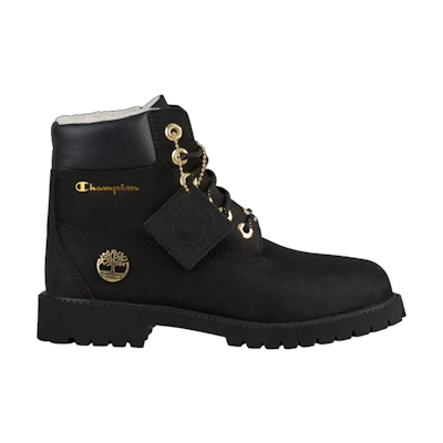 (Youth) Champion Timberland 6 Inch PRM WP Warm-Lined Junior 'Black'
