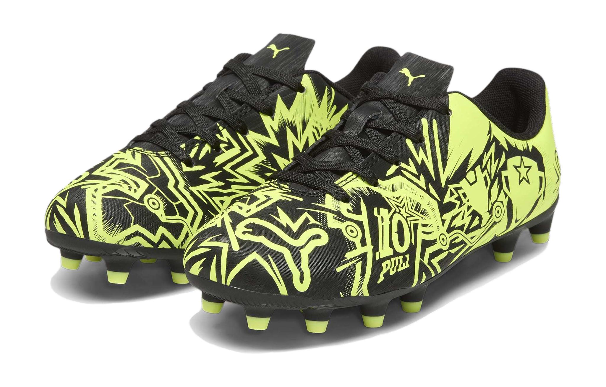 Lookbook (JR) Christian Pulisic x Puma Tacto 2 FG AG Kid 'CP10 Pack - Lime Elektrik' 107500-05