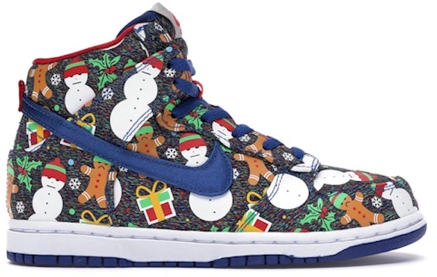 (Youth) Concepts x Nike SB Dunk High 2017 'Ugly Christmas Sweater' AO1557-446 Buy (Youth) Concepts x Nike SB Dunk High 2017 'Ugly Christmas Sweater' AO1557-446