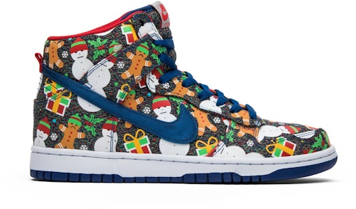 (JR) Concepts x Nike SB Dunk Pro High 2017 '丑陋圣诞毛衣' 高帮板鞋 AO1559-446 Buy (JR) Concepts x Nike SB Dunk Pro High 2017 '丑陋圣诞毛衣' 高帮板鞋 AO1559-446