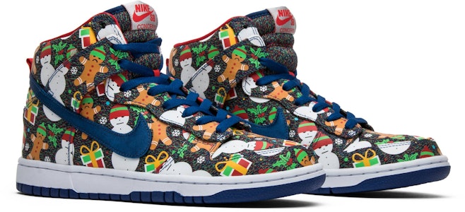 (JR) Concepts x Nike SB Dunk Pro High 2017 '丑陋圣诞毛衣' 高帮板鞋 AO1559-446 Cheap (JR) Concepts x Nike SB Dunk Pro High 2017 '丑陋圣诞毛衣' 高帮板鞋 AO1559-446