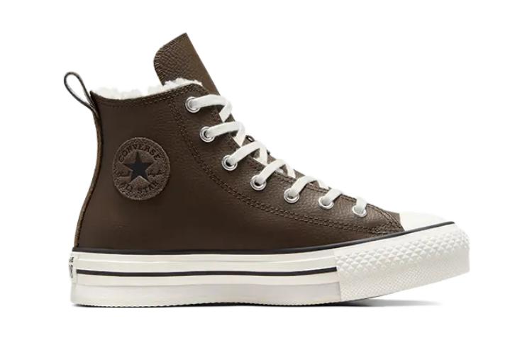 Order 大童 Converse All Star EVA Lift 防滑耐磨 高筒 童鞋 板鞋 棕色