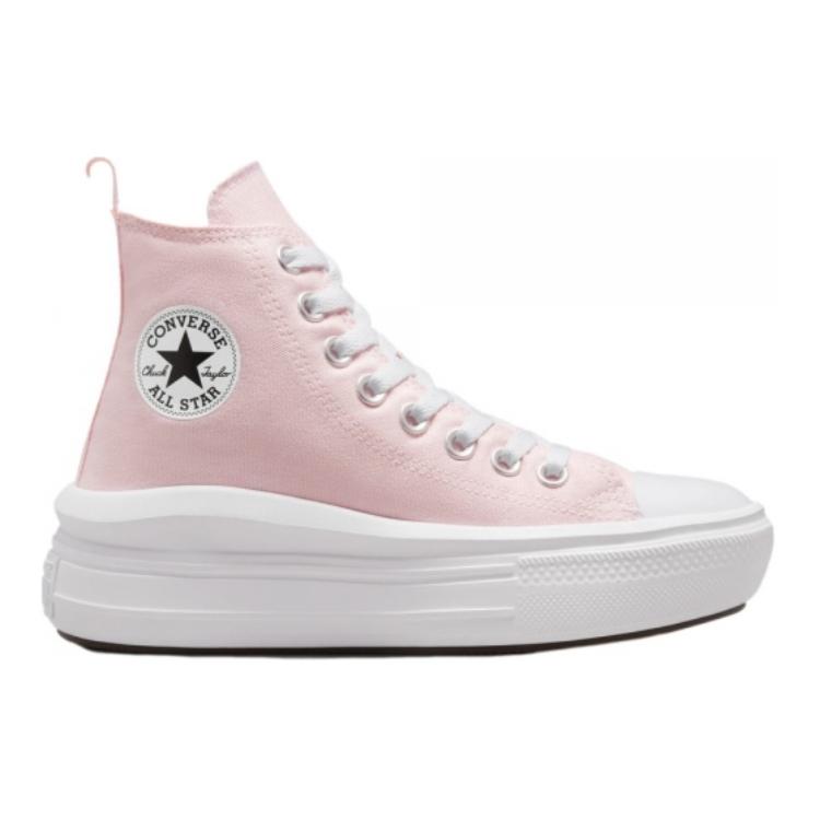 Order (JR) Converse All Star Move High 'Pink White' Sepatu Tinggi Wanita A03629C