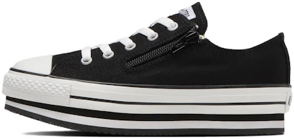 (Preschool) Converse All Star N CHUNKYLINE Z Ox 'Black and White' 37302471 (Preschool) Converse All Star N CHUNKYLINE Z Ox 'Black and White' 37302471