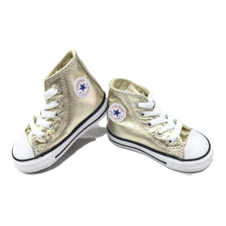 Lookbook (JR) Converse Chuck Taylor All-Star Tinggi 'Emas' 753178C