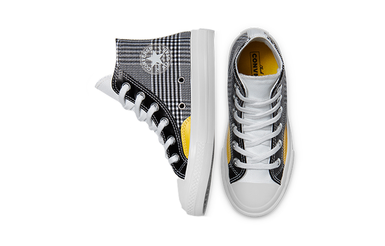 (Youth) Converse Chuck Taylor All Star 1970s Little Hacked Fashion 'White Black Yellow' 圖 4