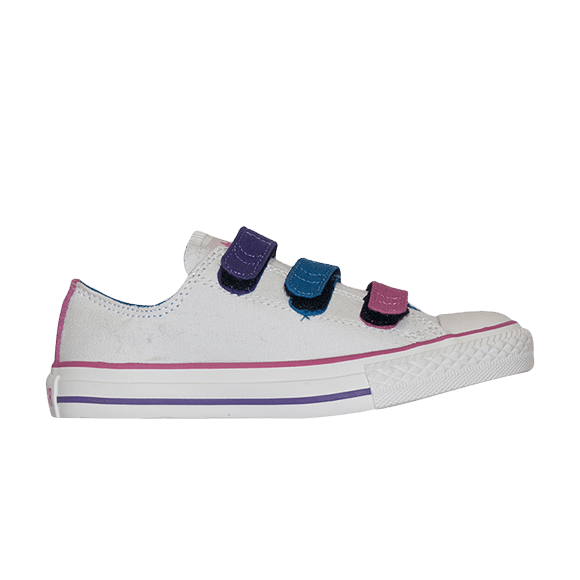 (Youth) Converse Chuck Taylor All Star 3 Strap Ox 'White Multi'