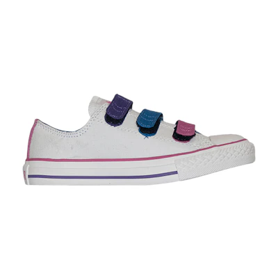 (Youth) Converse Chuck Taylor All Star 3 Strap Ox 'White Multi'