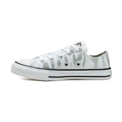 (PS) Converse Archive Zebra Chuck Taylor All Star 'Silver White'