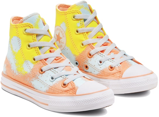 (PS) 컨버스 척테일러 올스타 '블루 핑크 옐로우' 667575F Lookbook (PS) 컨버스 척테일러 올스타 '블루 핑크 옐로우' 667575F