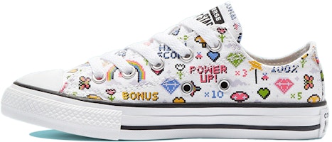 (Preschool) Converse CTAS OX White 670171C (Preschool) Converse CTAS OX White 670171C