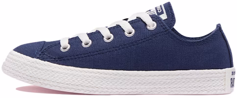 (Youth) Converse Chuck Taylor All Star (Grade School) 'Blue Milled White' 670739F (Youth) Converse Chuck Taylor All Star (Grade School) 'Blue Milled White' 670739F