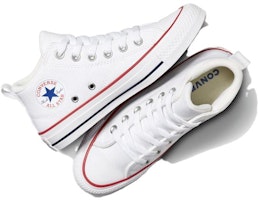 大童 Converse Chuck Taylor All Star 耐磨透氣 中筒 兒童帆布鞋 白色 Shop 大童 Converse Chuck Taylor All Star 耐磨透氣 中筒 兒童帆布鞋 白色
