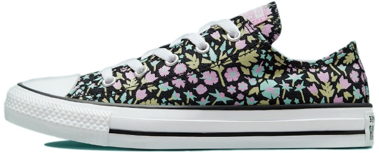 (JR) Converse Chuck Taylor All Star Negro 'Estampado Floral' 272842C Buy (JR) Converse Chuck Taylor All Star Negro 'Estampado Floral' 272842C