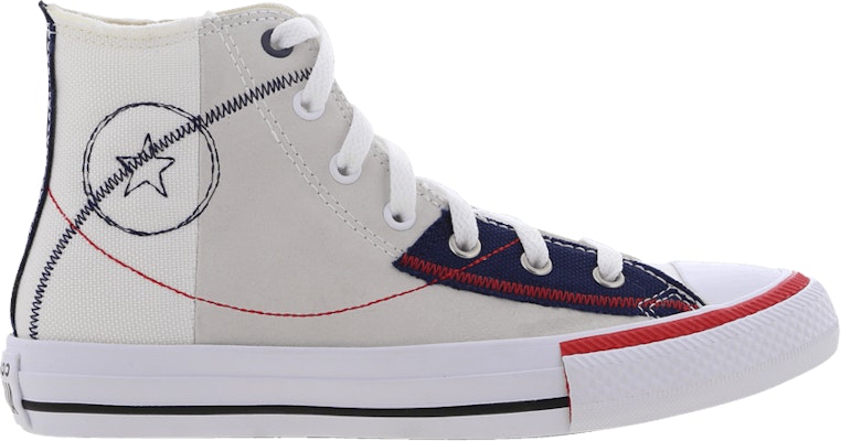 (JR) Converse Chuck Taylor All Star Craft High 'Blanco Azul Medianoche' 673109C Buy (JR) Converse Chuck Taylor All Star Craft High 'Blanco Azul Medianoche' 673109C