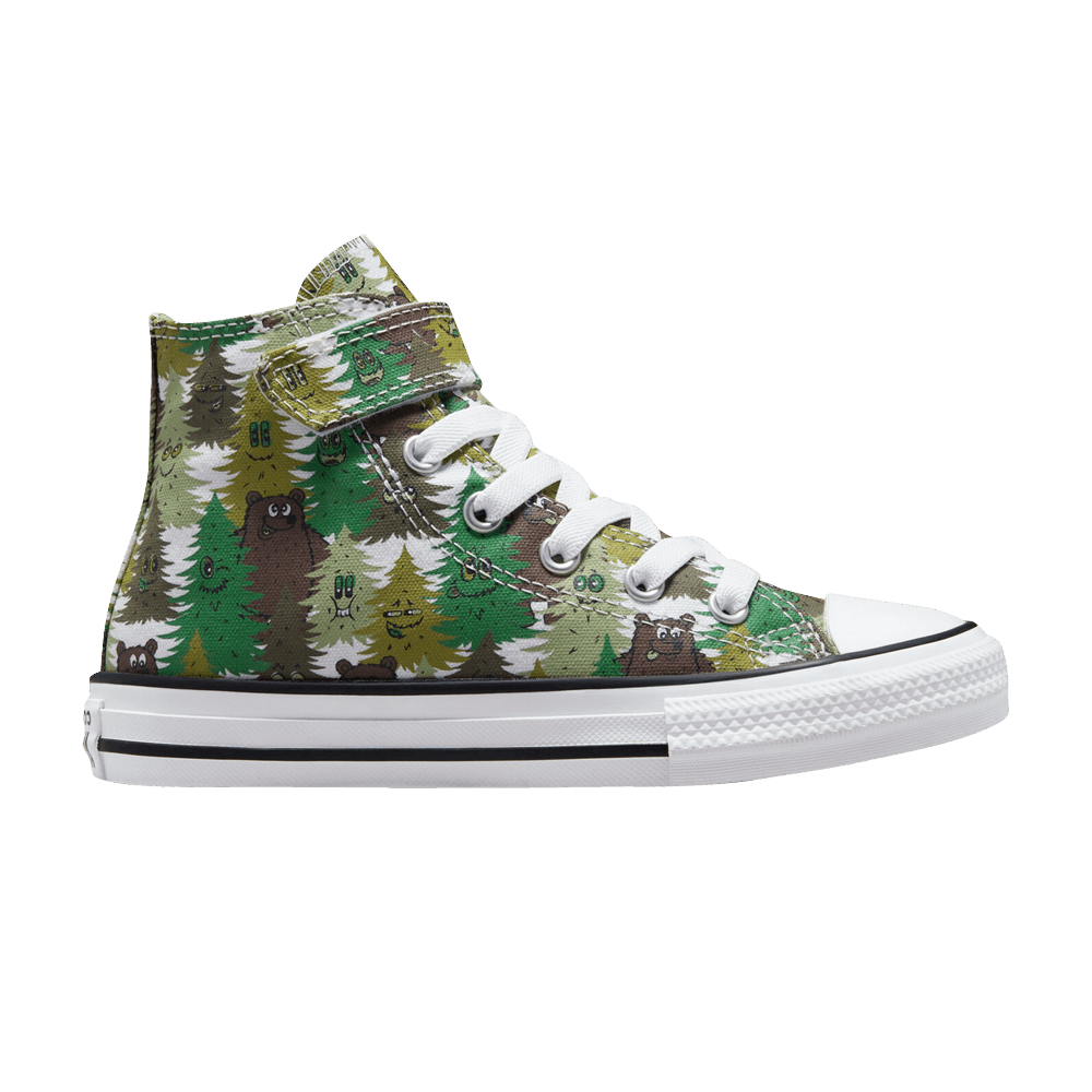 (Youth) Converse Chuck Taylor All Star Easy-On High 'Forest Camo' A03317F