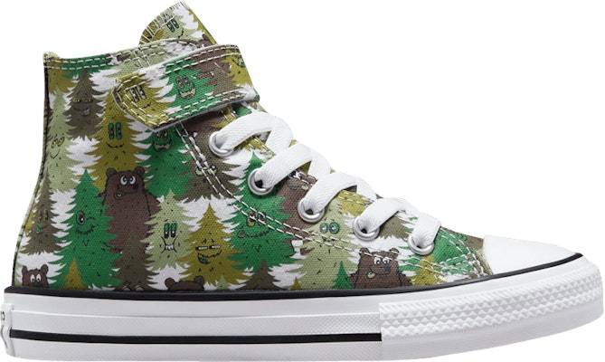 (Youth) Converse Chuck Taylor All Star Easy-On High 'Forest Camo' A03317F Buy (Youth) Converse Chuck Taylor All Star Easy-On High 'Forest Camo' A03317F