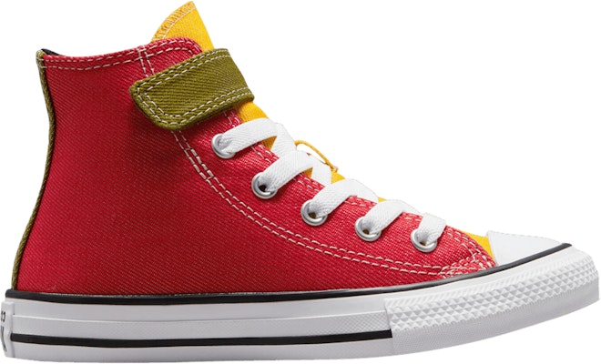 (Youth) Converse Chuck Taylor All Star Easy-On High 'Twill Color-Blocked' A03583F Buy (Youth) Converse Chuck Taylor All Star Easy-On High 'Twill Color-Blocked' A03583F