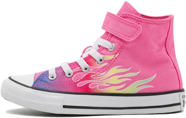 (Youth) Converse Chuck Taylor All Star Easy-On High 'Cars - Flames' A06126F Buy (Youth) Converse Chuck Taylor All Star Easy-On High 'Cars - Flames' A06126F
