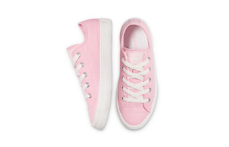 (Youth) Converse Chuck Taylor All Star Espadrille Low Top 'Pink Beige White' 圖 5