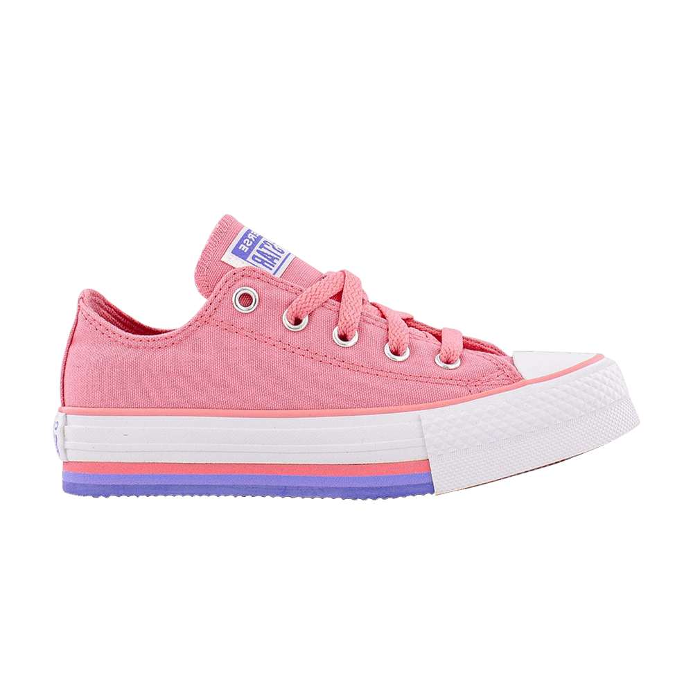 (Youth) Converse Chuck Taylor All Star EVA Lift Low 'Pink Coral' 670735F