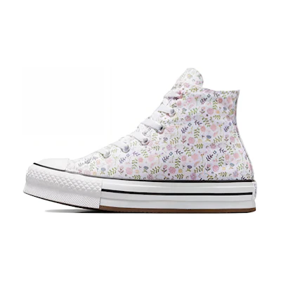 (Youth) Converse Chuck Taylor All Star EVA Lift Platform High 'Feline Florals'