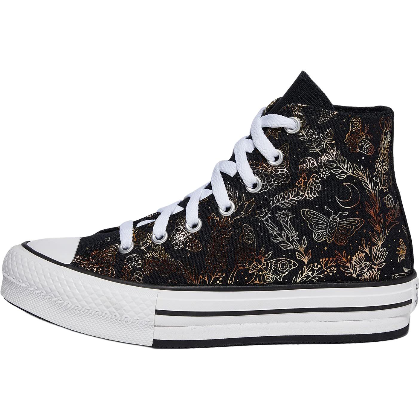 (Youth) Converse Chuck Taylor All Star EVA Lift Platform High 'Butterfly Shine' A01513C