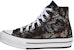 (JR) Converse Chuck Taylor All Star EVA Lift Platform Tinggi 'Butterfly Shine' A01513C