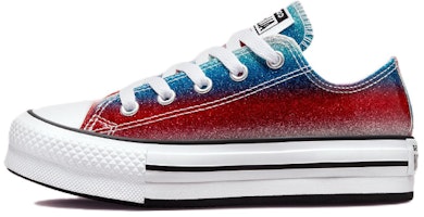 (Youth) Converse Chuck Taylor All Star EVA Lift Platform Low 'Glitter Drip' A00445C (Youth) Converse Chuck Taylor All Star EVA Lift Platform Low 'Glitter Drip' A00445C