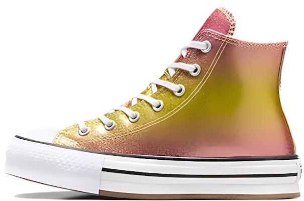 (Youth) Converse Chuck Taylor All Star EVA Lift Platform High 'Citrus Glitz' A07404C Buy (Youth) Converse Chuck Taylor All Star EVA Lift Platform High 'Citrus Glitz' A07404C
