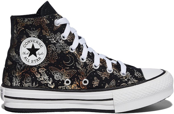 (Youth) Converse Chuck Taylor All Star EVA Lift Platform High 'Butterfly Shine' A01513C Order (Youth) Converse Chuck Taylor All Star EVA Lift Platform High 'Butterfly Shine' A01513C