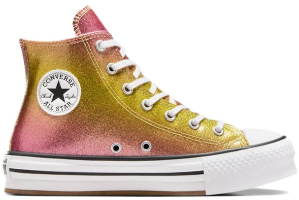 (Youth) Converse Chuck Taylor All Star EVA Lift Platform High 'Citrus Glitz' A07404C Order (Youth) Converse Chuck Taylor All Star EVA Lift Platform High 'Citrus Glitz' A07404C