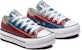 (JR) Converse Chuck Taylor All Star EVA Lift Platform Rendah 'Glitter Drip' A00445C