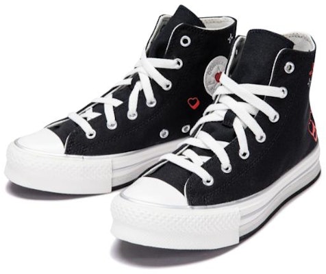 (Youth) Converse Chuck Taylor All Star EVA Lift Platform High 'Y2K Heart' A09121C Lookbook (Youth) Converse Chuck Taylor All Star EVA Lift Platform High 'Y2K Heart' A09121C