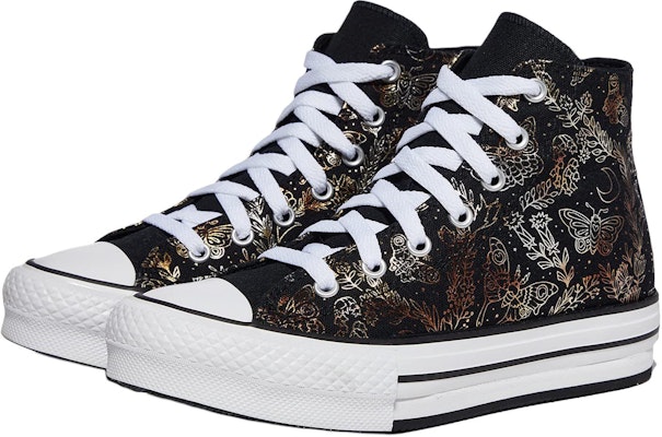 (JR) Converse Chuck Taylor All Star Plataforma Alta 'Brillo de Mariposa' A01513C Lookbook (JR) Converse Chuck Taylor All Star Plataforma Alta 'Brillo de Mariposa' A01513C