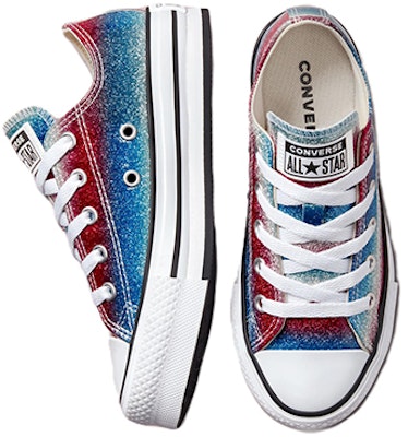 (Youth) Converse Chuck Taylor All Star EVA Lift Platform Low 'Glitter Drip' A00445C Shop (Youth) Converse Chuck Taylor All Star EVA Lift Platform Low 'Glitter Drip' A00445C