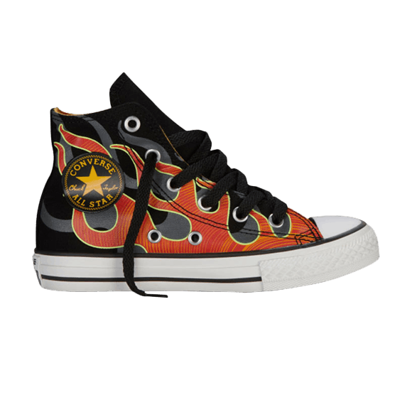(Youth) Converse Chuck Taylor All Star Hi 'Black Flame'
