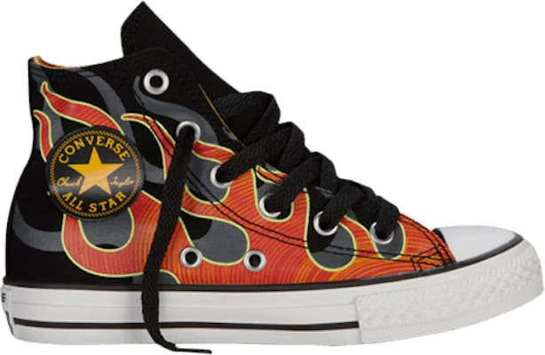 Converse 2025 black flame
