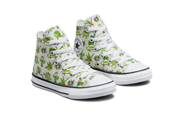 (Youth) Converse Chuck Taylor All Star High 'Creatures - Mouse Virtual Matcha' 圖 3
