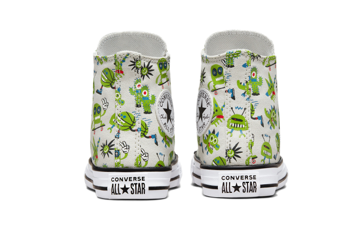 (Youth) Converse Chuck Taylor All Star High 'Creatures - Mouse Virtual Matcha' 圖 5